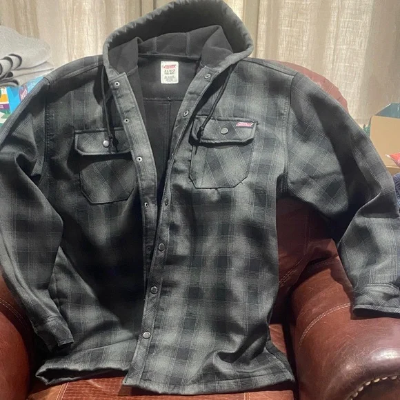 Dickies Black Polyester Jacket - Picture 1 of 11